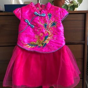 3-4T Traditional China Doll dress